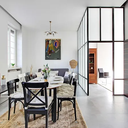 Apartmán Magnificent - 2br 7p - Jardin Herold Paříž